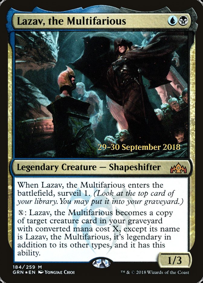 Lazav, the Multifarious [Guilds of Ravnica Prerelease Promos] | Local Legends
