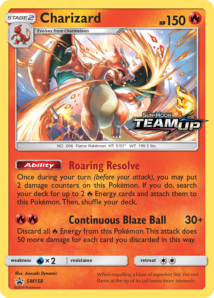 Charizard (SM158) [Sun & Moon: Black Star Promos] | Golgari Games