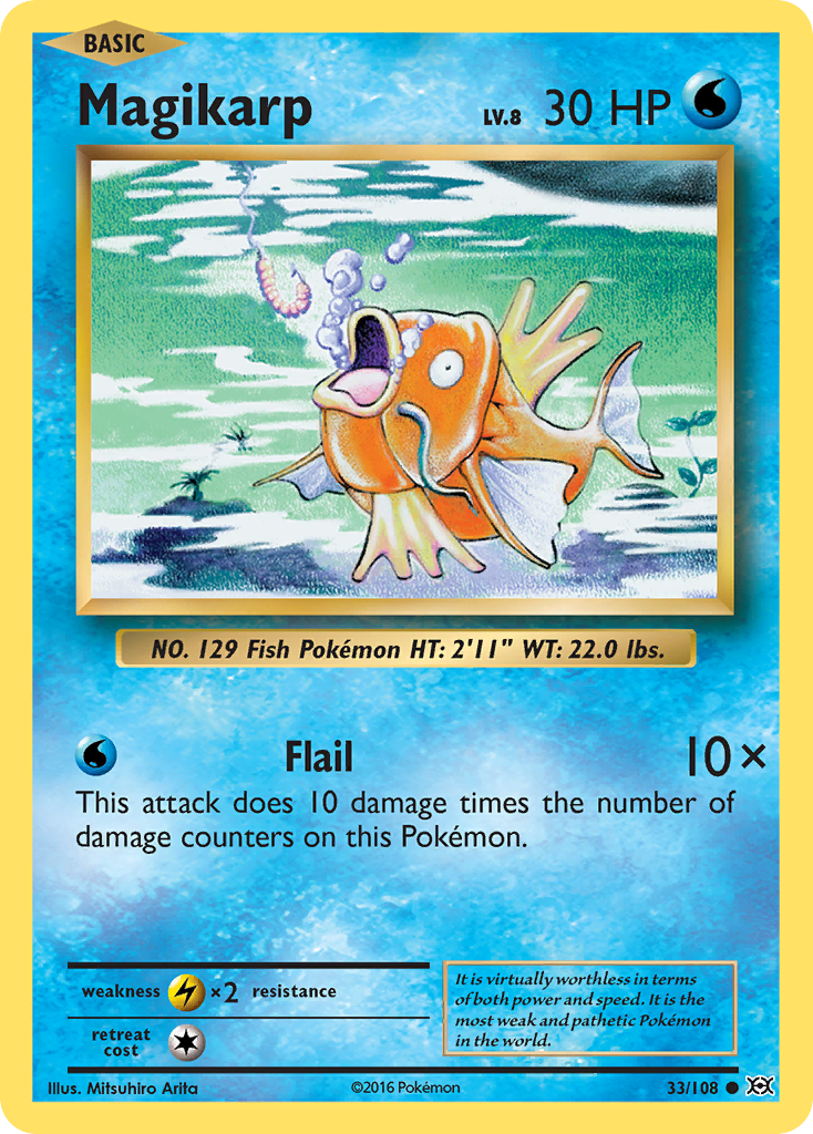 Magikarp (33/108) [XY: Evolutions] | Golgari Games