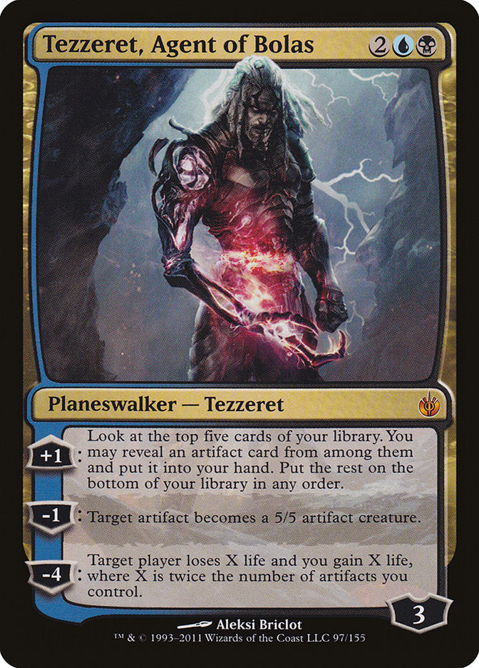 Tezzeret, Agent of Bolas [Mirrodin Besieged] | Golgari Games