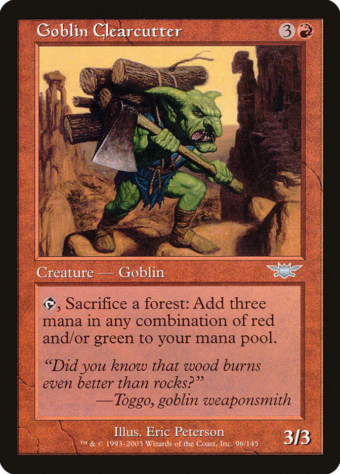 Goblin Clearcutter [Legions] | Local Legends