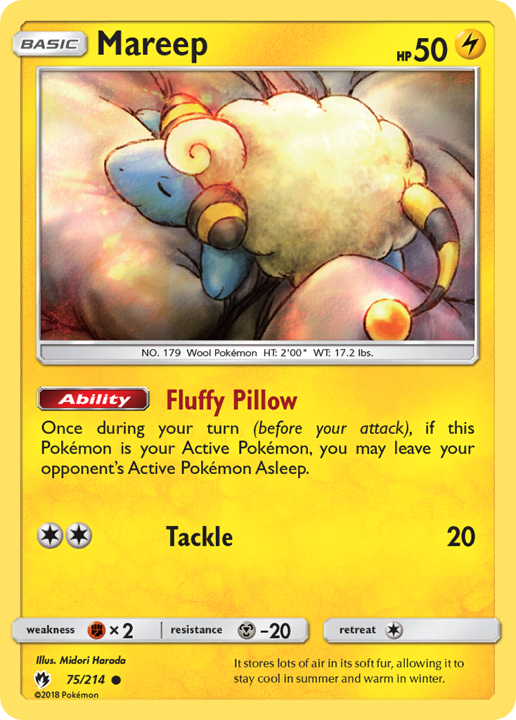 Mareep (75/214) [Sun & Moon: Lost Thunder] | Golgari Games