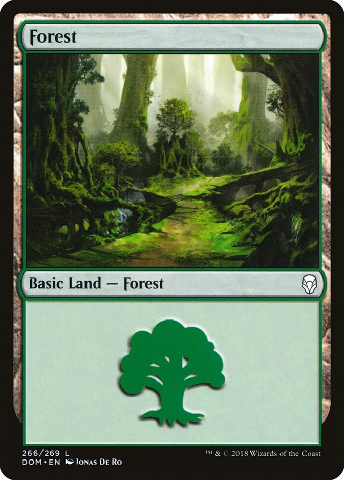 Forest (266) [Dominaria] | Local Legends
