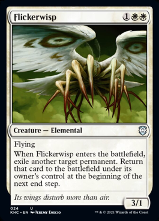 Flickerwisp [Kaldheim Commander] | Golgari Games