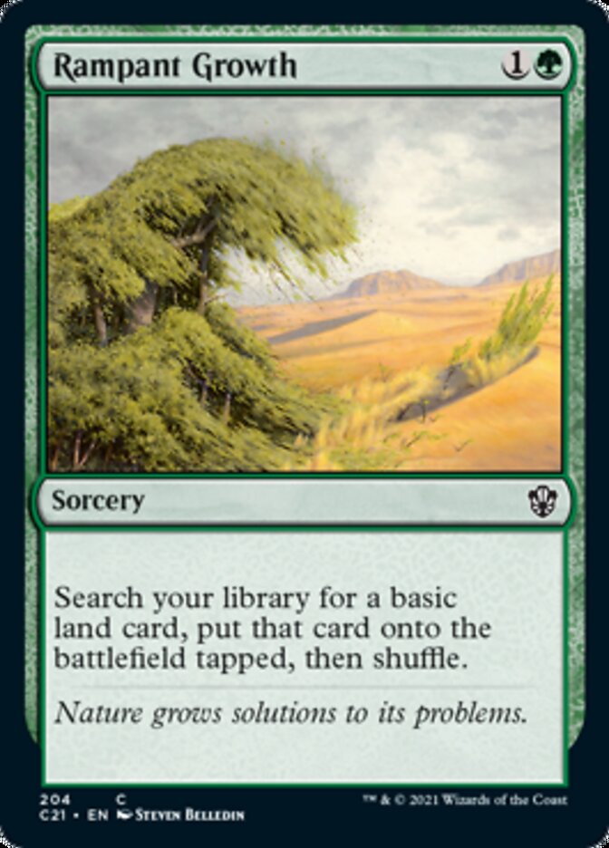 Rampant Growth [Commander 2021] | Local Legends