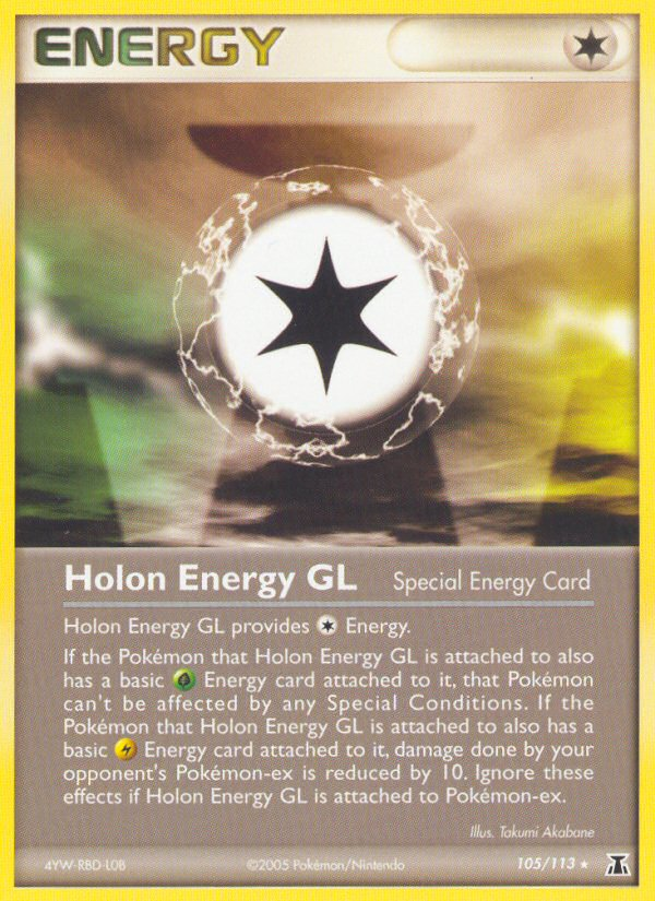 Holon Energy GL (105/113) [EX: Delta Species] | Golgari Games