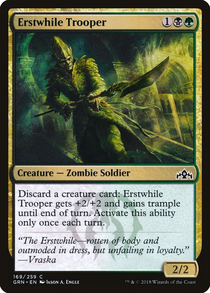 Erstwhile Trooper [Guilds of Ravnica] | Golgari Games