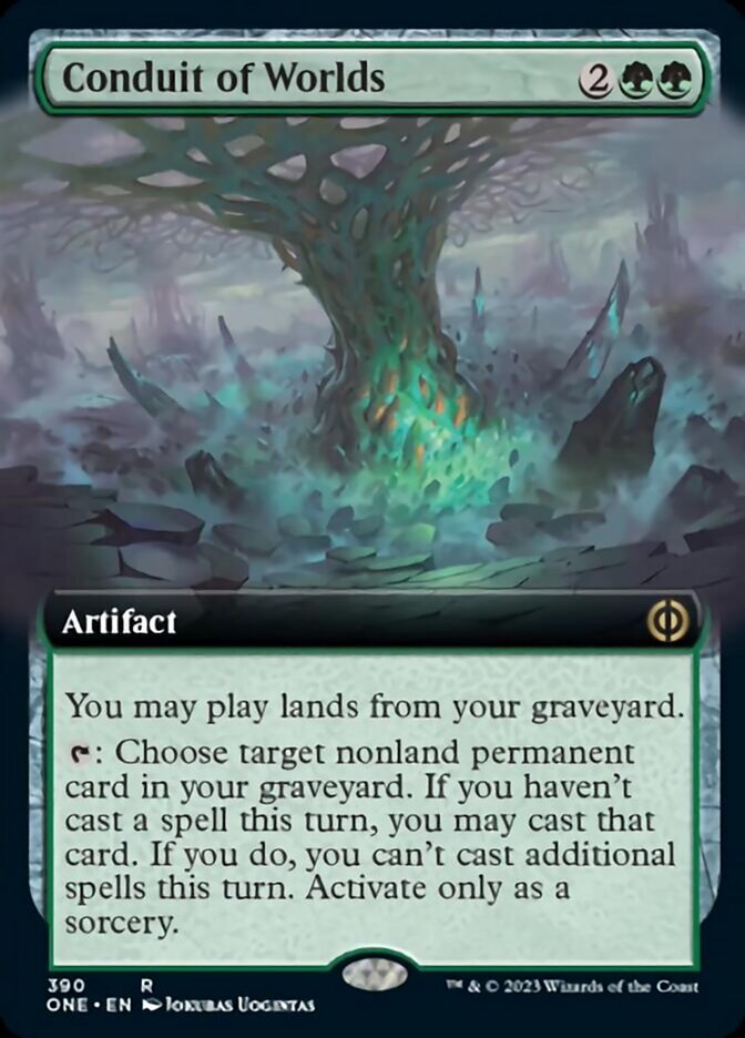 Conduit of Worlds (Extended Art) [Phyrexia: All Will Be One] | Local Legends