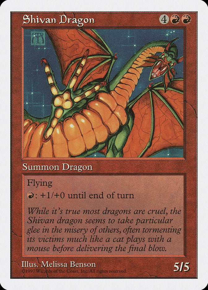 Shivan Dragon [Fifth Edition] | Local Legends