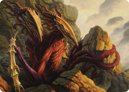 Two-Headed Sliver Art Card [Commander Masters Art Series] | Local Legends