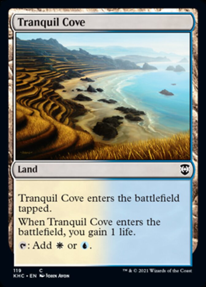 Tranquil Cove [Kaldheim Commander] | Golgari Games