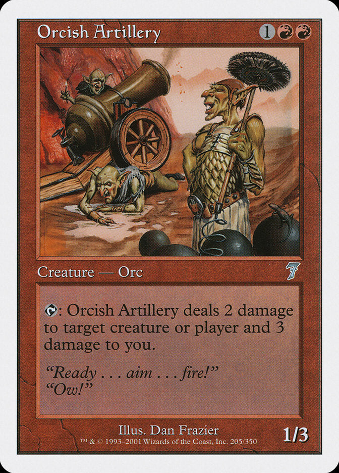 Orcish Artillery [Seventh Edition] | Golgari Games