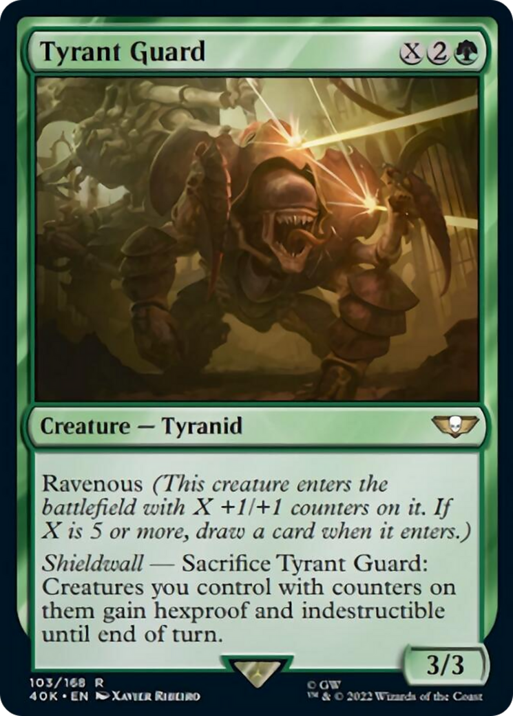 Tyrant Guard [Universes Beyond: Warhammer 40,000] | Golgari Games