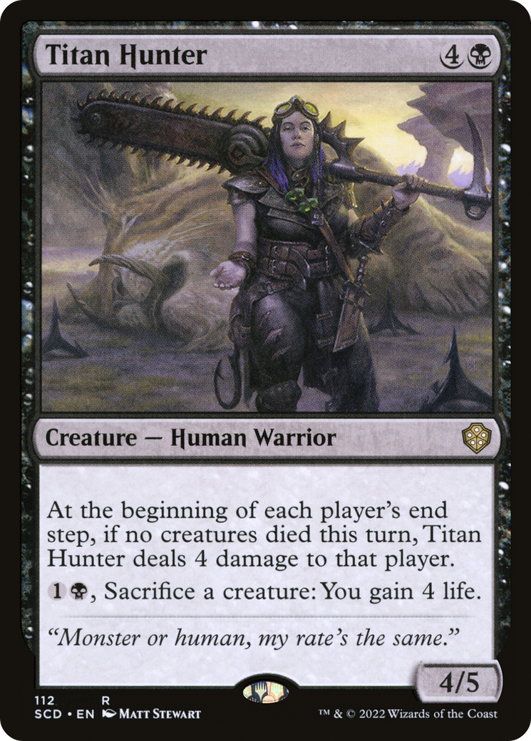 Titan Hunter [Starter Commander Decks] | Local Legends