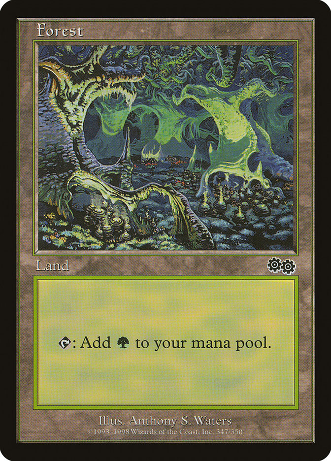 Forest (347) [Urza's Saga] | Local Legends