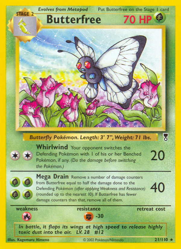 Butterfree (21/110) [Legendary Collection] | Golgari Games