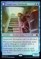 Suspicious Stowaway // Seafaring Werewolf [Innistrad: Midnight Hunt Prerelease Promos] | Golgari Games