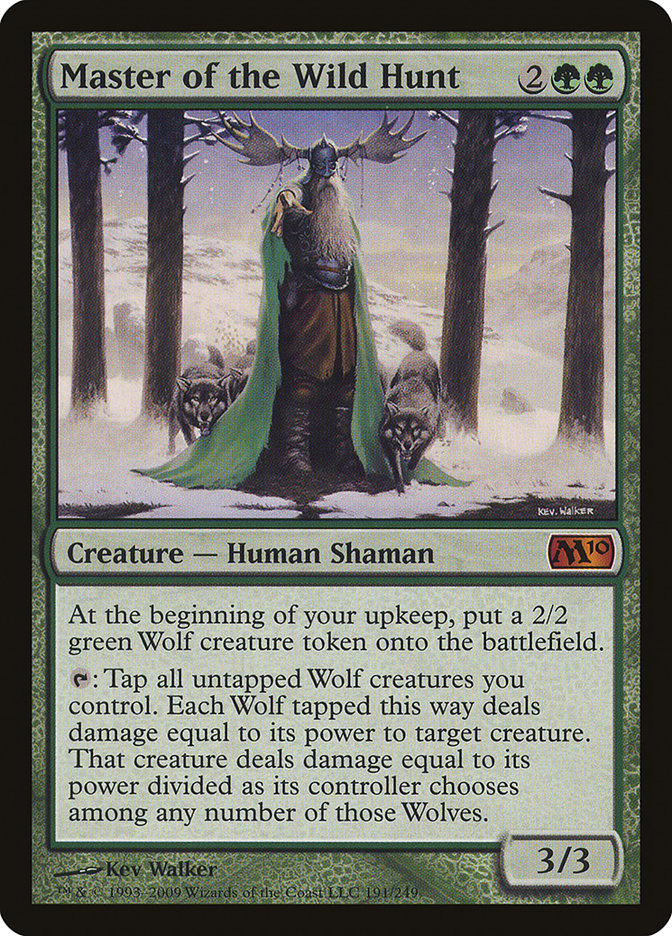 Master of the Wild Hunt [Magic 2010] | Golgari Games