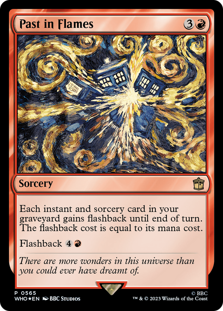 Past in Flames [Doctor Who Promos] | Local Legends