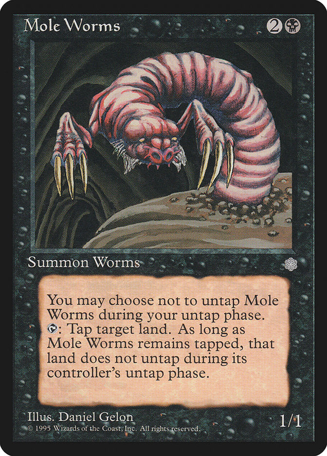 Mole Worms [Ice Age] | Golgari Games