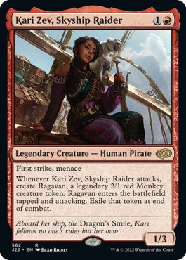 Kari Zev, Skyship Raider [Jumpstart 2022] | Golgari Games