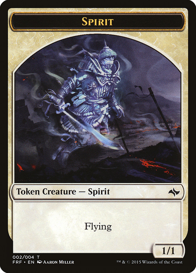 Spirit Token [Fate Reforged Tokens] | Golgari Games