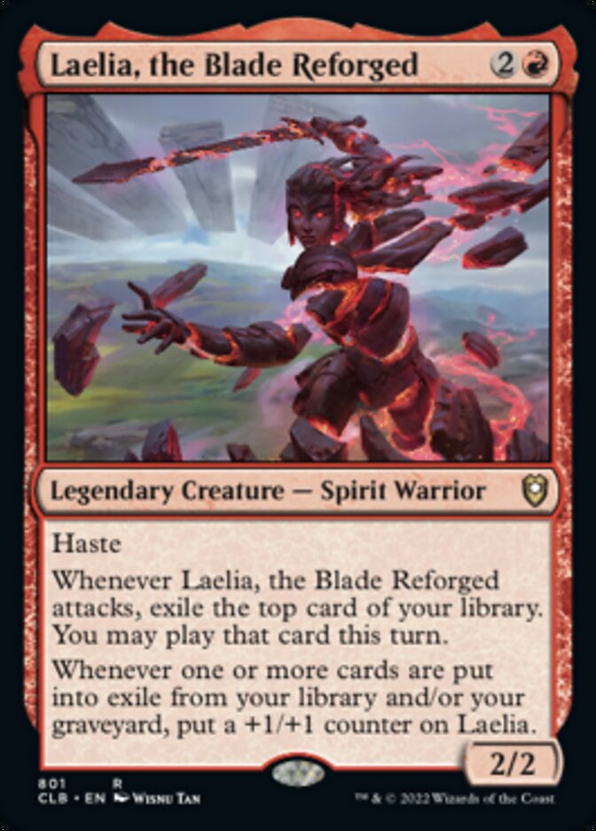 Laelia, the Blade Reforged [Commander Legends: Battle for Baldur's Gate] | Local Legends