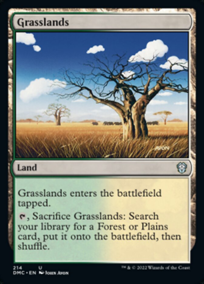 Grasslands [Dominaria United Commander] | Golgari Games