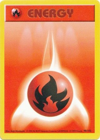 Fire Energy (98/102) [Base Set Shadowless Unlimited] | Golgari Games