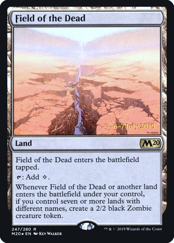 Field of the Dead [Core Set 2020 Prerelease Promos] | Local Legends