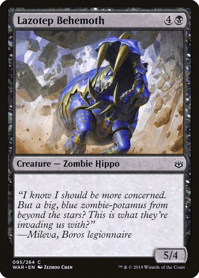 Lazotep Behemoth [War of the Spark] | Local Legends