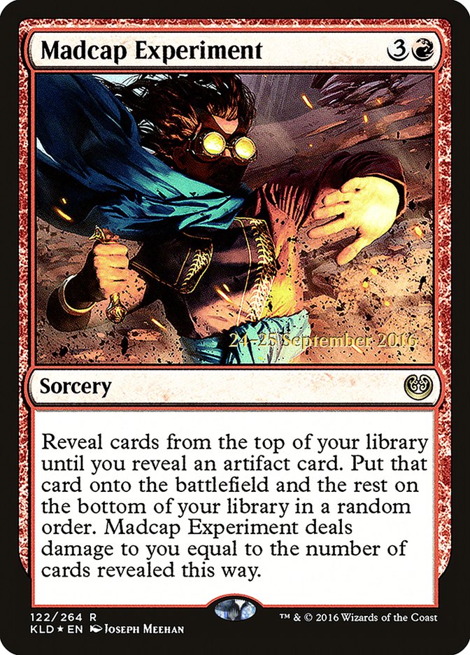 Madcap Experiment [Kaladesh Prerelease Promos] | Local Legends