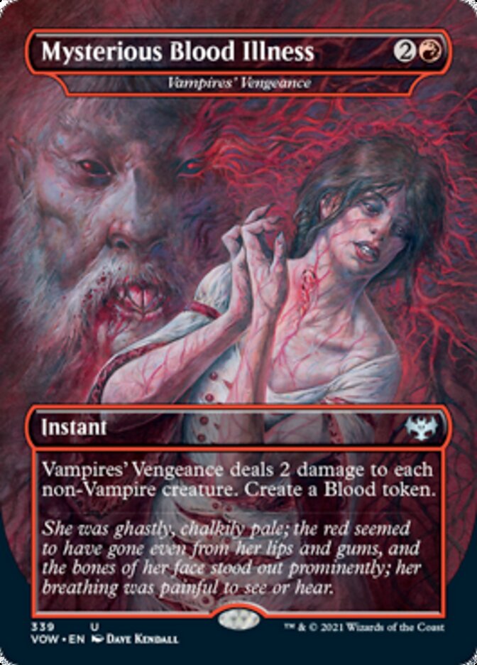 Vampires' Vengeance - Mysterious Blood Illness [Innistrad: Crimson Vow] | Local Legends