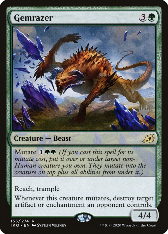 Gemrazer (Promo Pack) [Ikoria: Lair of Behemoths Promos] | Golgari Games