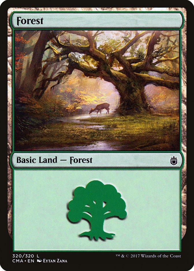 Forest (320) [Commander Anthology] | Golgari Games