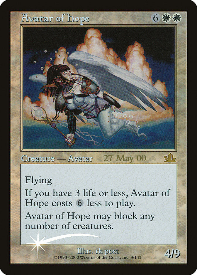 Avatar of Hope [Prophecy Promos] | Golgari Games