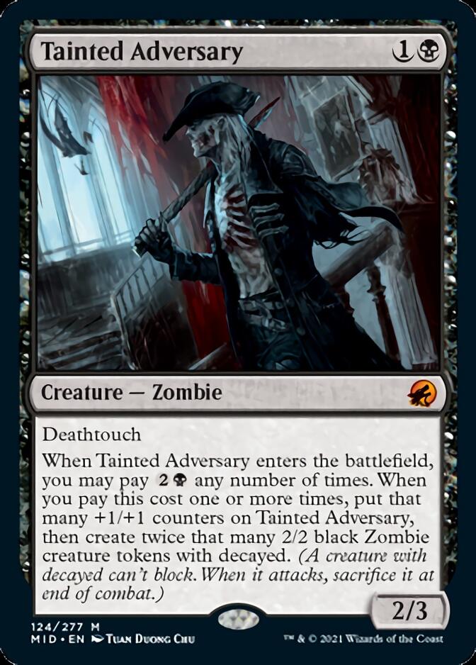 Tainted Adversary [Innistrad: Midnight Hunt] | Golgari Games