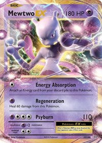 Mewtwo EX (52/108) (Jumbo Card) [XY: Evolutions] | Golgari Games