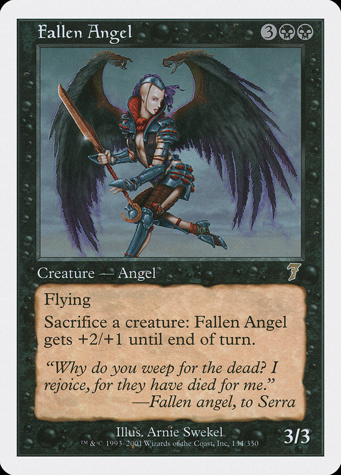 Fallen Angel [Seventh Edition] | Golgari Games