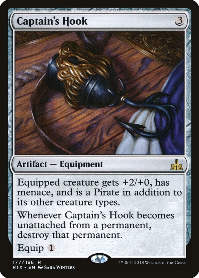 Captain's Hook [Rivals of Ixalan] | Golgari Games