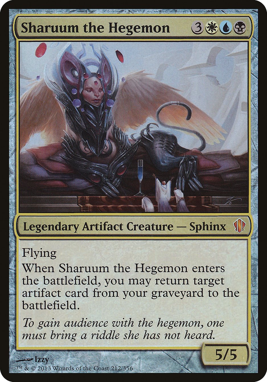 Sharuum the Hegemon (Oversized) [Commander 2013 Oversized] | Golgari Games