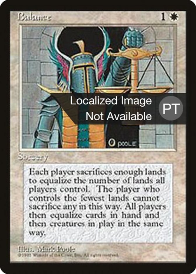 Balance [Fourth Edition (Foreign Black Border)] | Local Legends