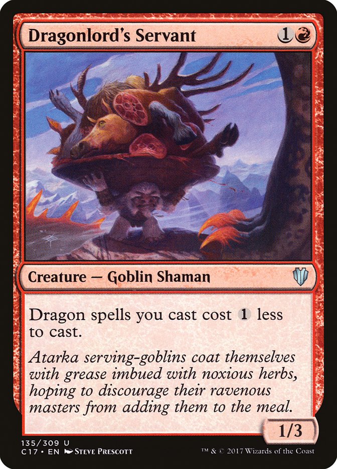 Dragonlord's Servant [Commander 2017] | Local Legends