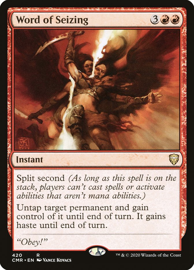 Word of Seizing [Commander Legends] | Local Legends