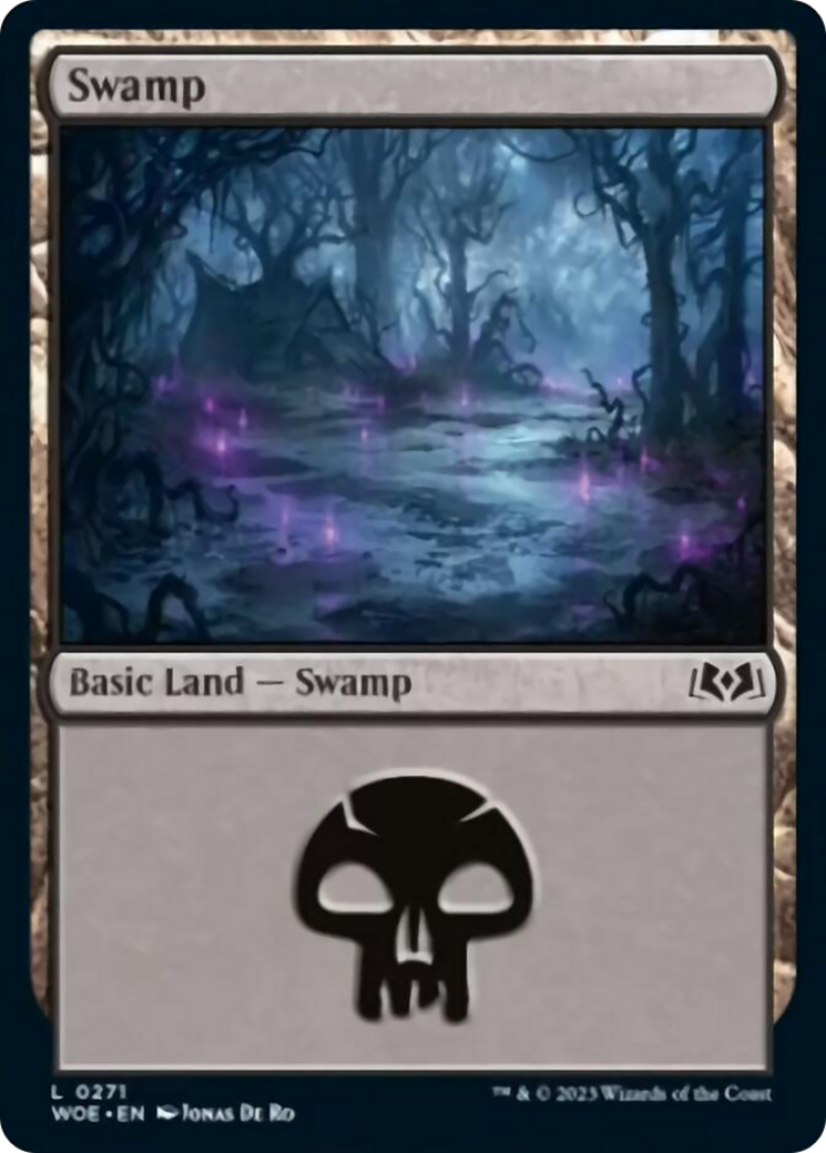 Swamp (0271) [Wilds of Eldraine] | Golgari Games