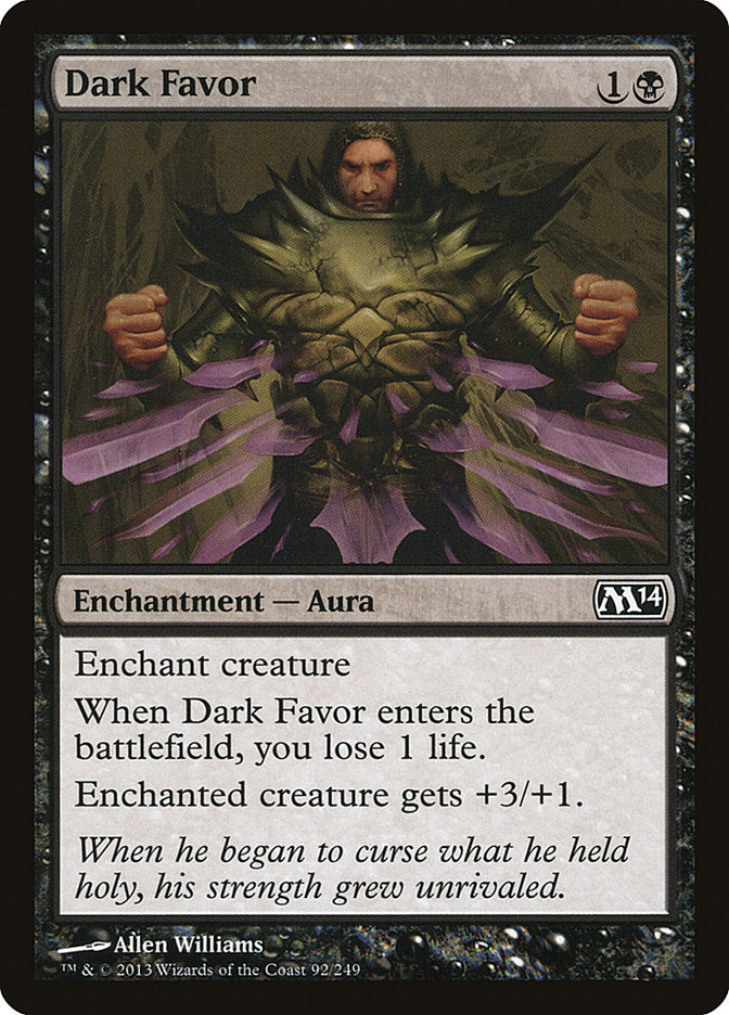 Dark Favor [Magic 2014] | Local Legends