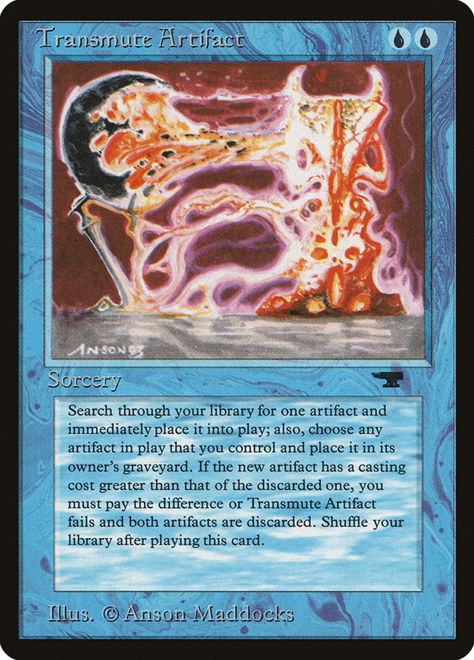 Transmute Artifact [Antiquities] | Local Legends