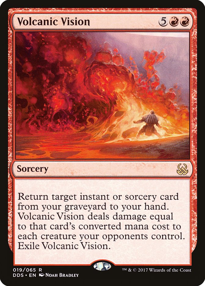 Volcanic Vision [Duel Decks: Mind vs. Might] | Local Legends