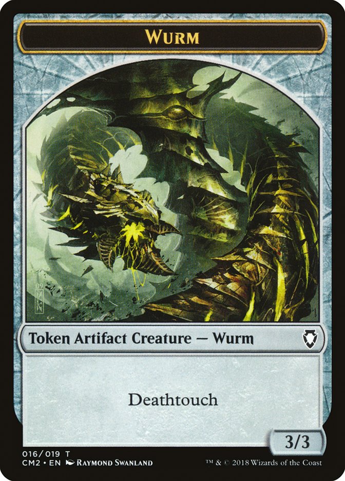 Wurm Token (016/019) [Commander Anthology Volume II Tokens] | Golgari Games