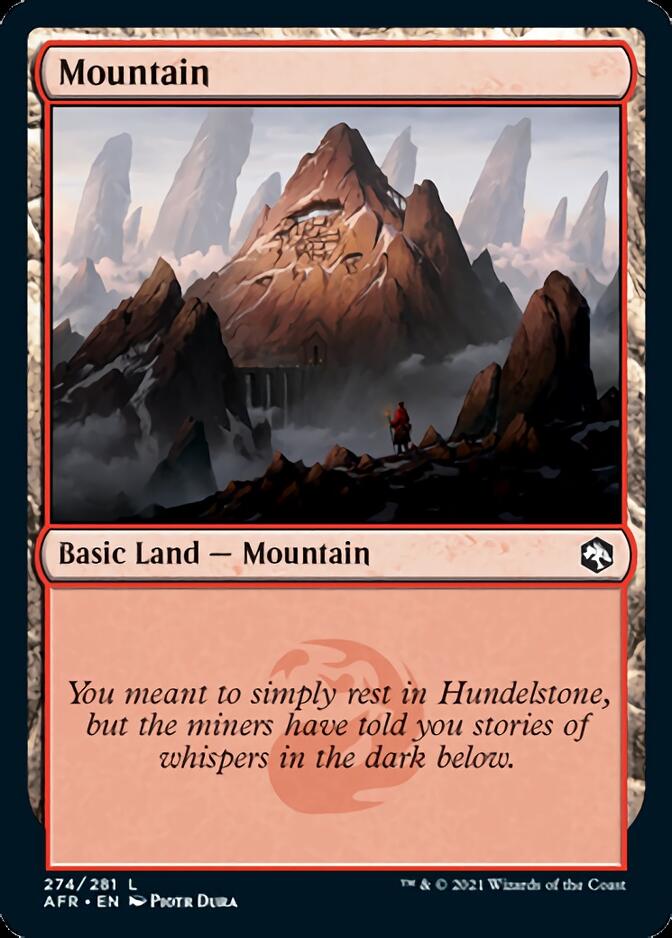 Mountain (274) [Dungeons & Dragons: Adventures in the Forgotten Realms] | Local Legends